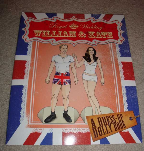 A collection of Will and Kate paper dolls going...