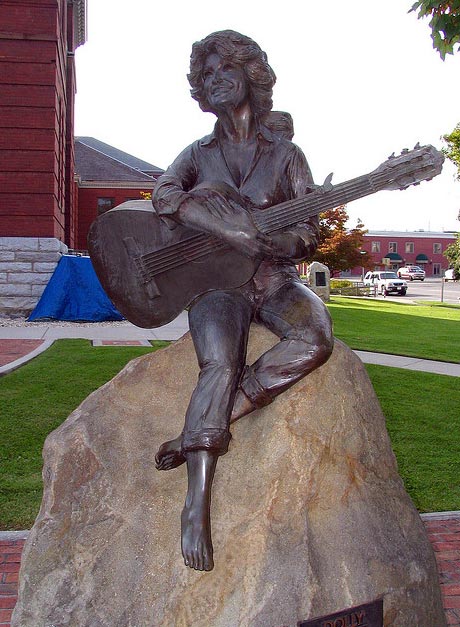 In 1986, Dolly Parton was honored with a...