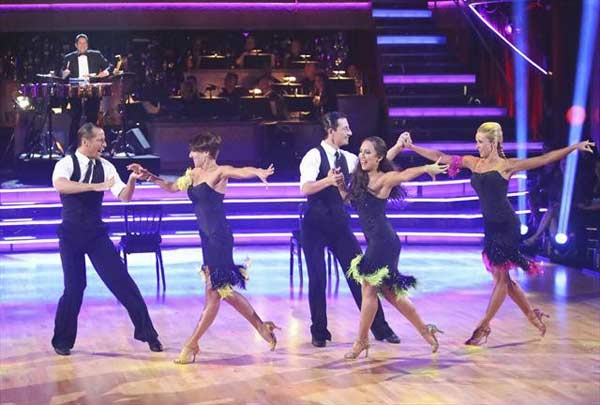 Professional dancer Cheryl Burke, along with...