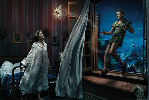 Tina Fey plays Tinker Bell, Gisele Bundchen...