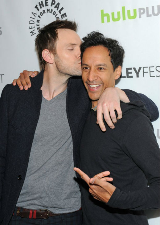 Joel McHale and Danny Pudi attend the Paley...