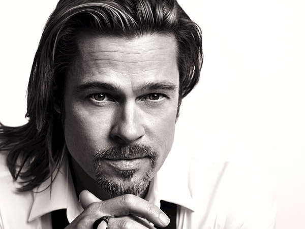 Brad Pitt appears in an official photo for...