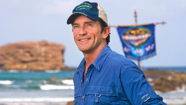 Jeff Probst appears in a photo from the TV...