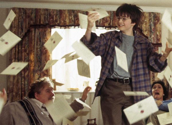 Harry Potter (Daniel Radcliffe) and his muggle...
