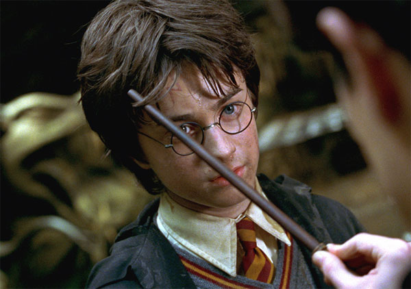 Harry Potter (Daniel Radcliffe) appears in a...
