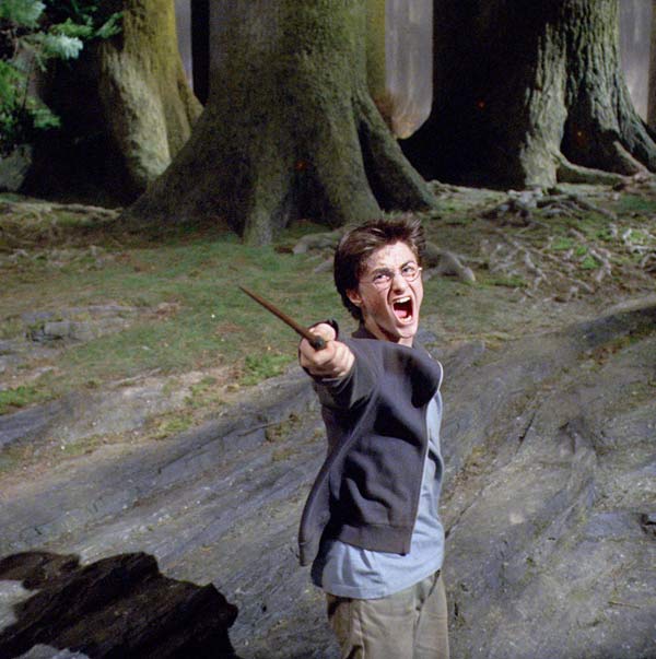 Harry Potter (Daniel Radcliffe) appears in a...