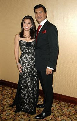 Victoria Reca�o and Tom Burwell appear in a...
