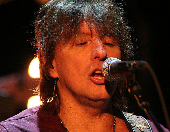 Richie Sambora of Bon Jovi performs on Radio 1...