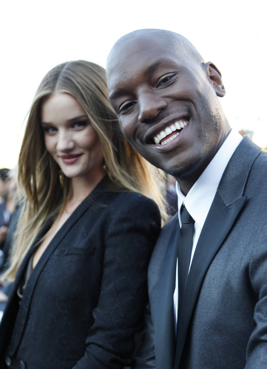 Rosie Huntington-Whiteley and Tyrese Gibson...
