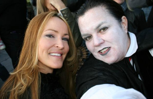 Rosie O'Donnell Tweeted this photo on Oct. 31,...