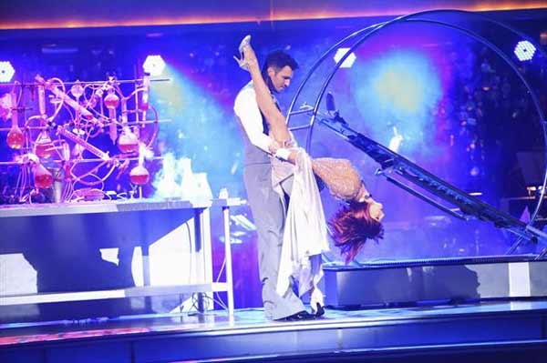 Melissa Rycroft and Tony Dovolani appear in a...