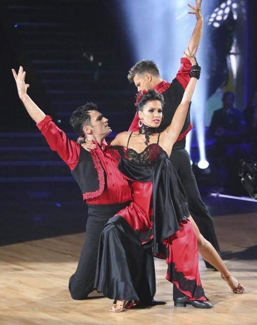 Reality star Melissa Rycroft and her dance...