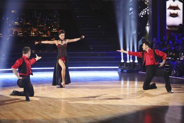 Reality star Melissa Rycroft and her dance...