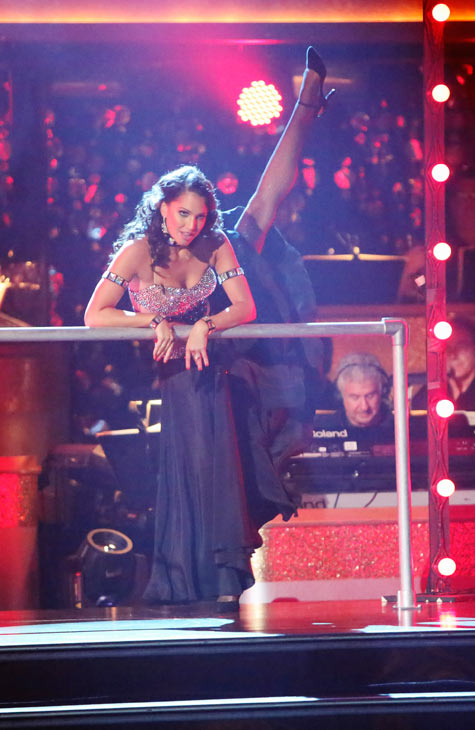 Melissa Rycroft and Tony Dovolani appear in a...