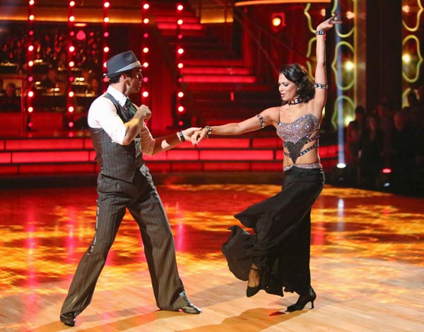 Melissa Rycroft and Tony Dovolani appear in a...