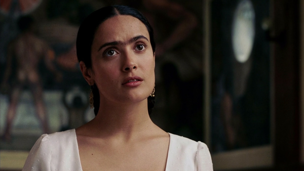 Salma Hayek appears as artist Frida Kahlo in a scene from the 2002 movie 'Friday,' which won her an Oscar.