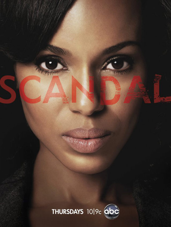Kerry Washington appears in a promotional poster...