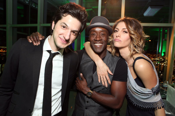 Ben Schwartz, Don Cheadle and Dawn Olivieri...