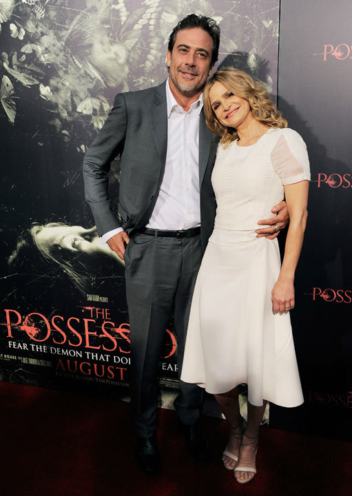 Jeffrey Dean Morgan, left, and Kyra Sedgwick,...