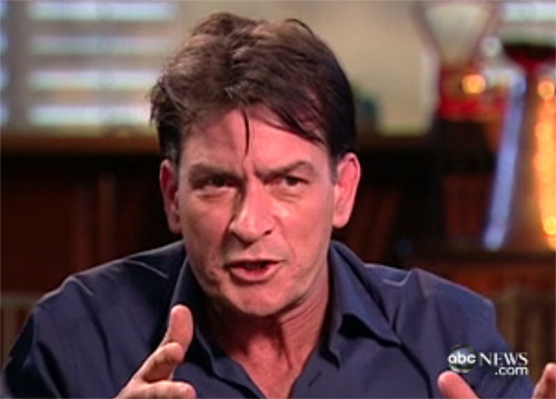 Charlie Sheen appears on ABC#39;s charlie sheen drugs. Charlie Sheen appears on ABC#39;s