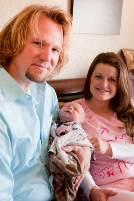 Polygamist Kody Brown and his wife Robyn of the...