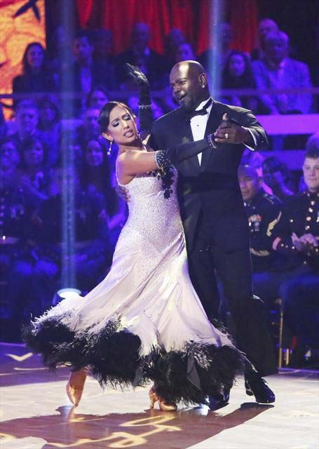Retired NFL star Emmitt Smith and his partner...