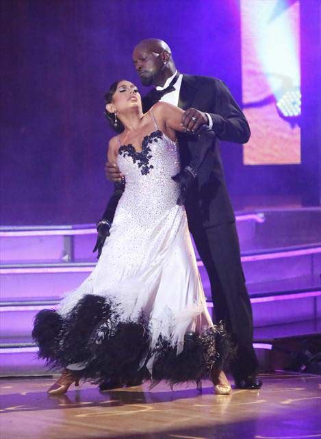 Retired NFL star Emmitt Smith and his partner...