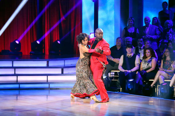 Retired NFL star Emmitt Smith and his partner Cheryl Burke received 22.5 out of 30 points from the judges for their Quickstep on week two of 'Dancing With The Stars: All-Stars,' which aired on Oct. 1, 2012.