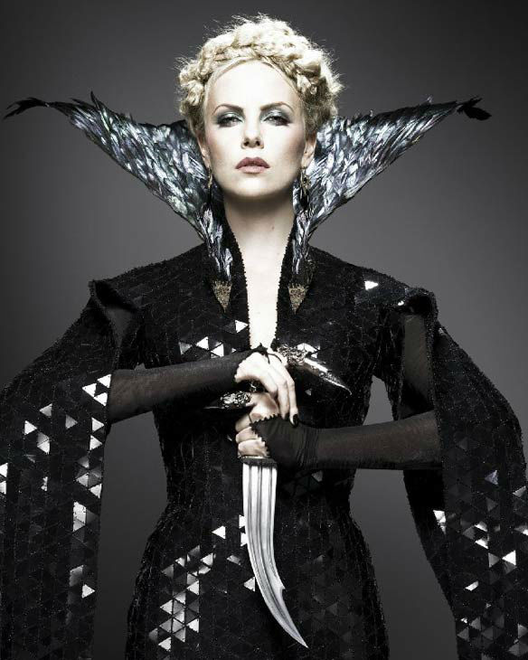 Charlize Theron appears in a promotional poster for 'Snow White and the Huntsman,' which is slated for release on June 1, 2012.