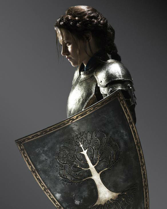 Kristen Stewart appears in a promotional poster for 'Snow White and the Huntsman,' which is slated for release on June 1, 2012.