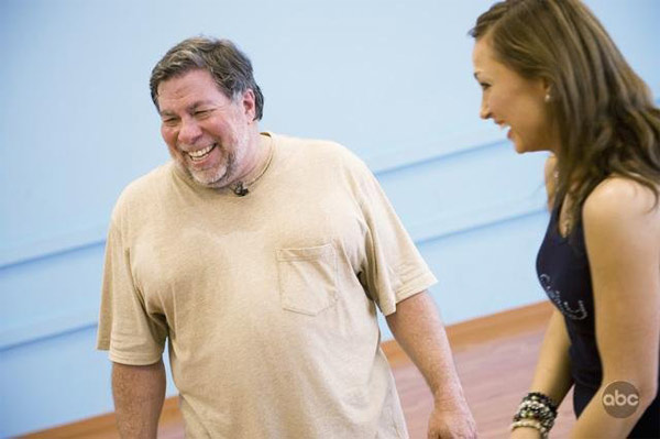 Steve Wozniak appears in a still from 'Dancing With The Stars.'