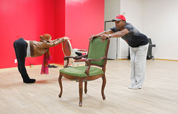 Sugar Ray Leonard and partner Anna Trebunskaya...