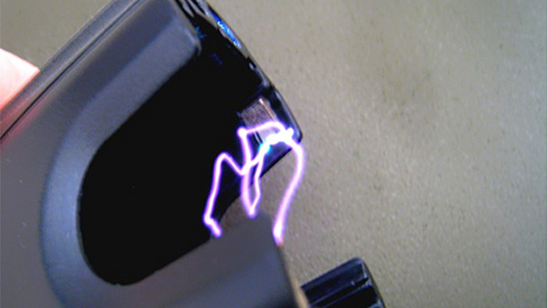 A photo of a taser stun gun.