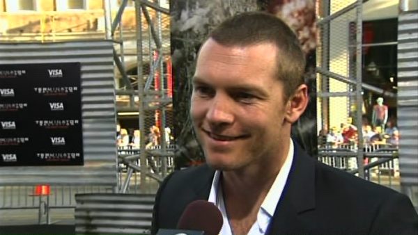 Sam Worthington was at the premiere of...