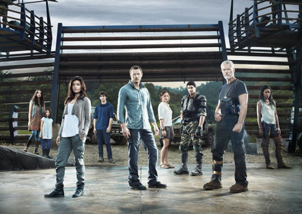 Still image of the cast from 'Terra Nova.'