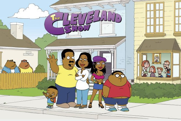 Still image of the cast from 'The Cleveland Show.'