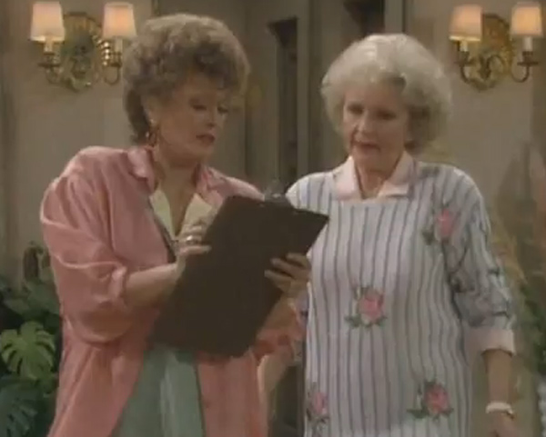 Pictured: Rue McClanahan and Betty White appear...