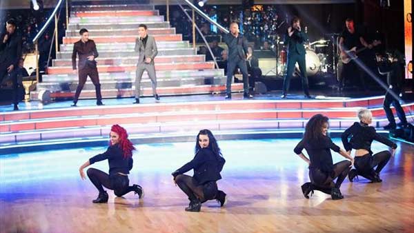 The Wanted performed on 'Dancing With The Stars:...