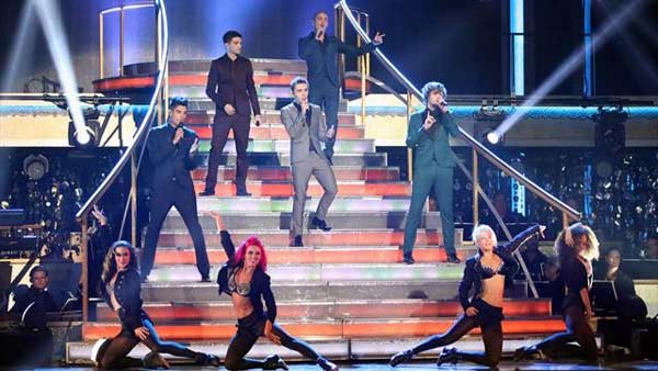 The Wanted performed on 'Dancing With The Stars:...