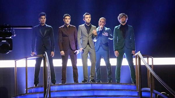 The Wanted performed on 'Dancing With The Stars:...