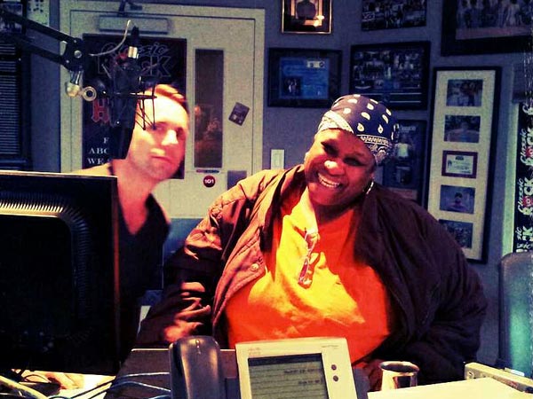 Thea Vidale appears on the Canadian radio...