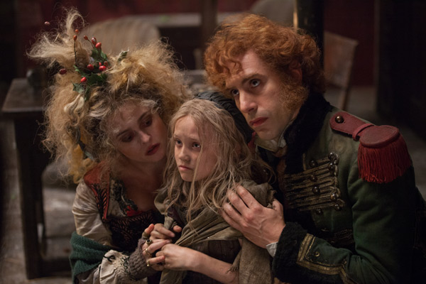 Isabelle Allen appears as young Cosette and...