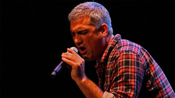 Taylor Hicks performs at the Paramount Theatre...