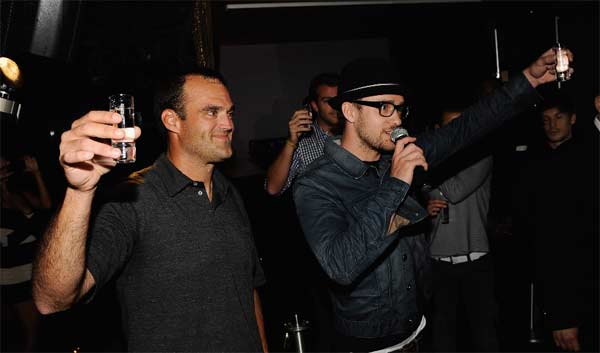 Timberlake appears at the launch party of his...