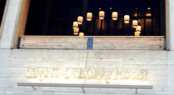 A photo of the Grand Ole Opry.