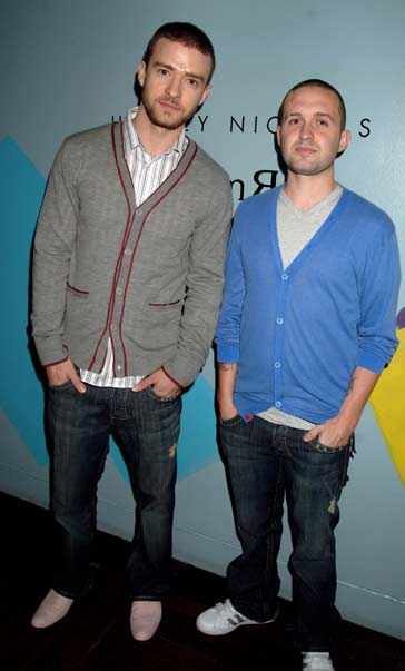 Justin Timberlake and co-founder Trace Ayala...