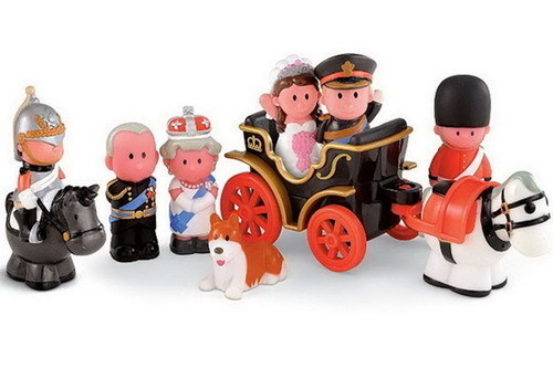 A children's royal wedding toy set going for...