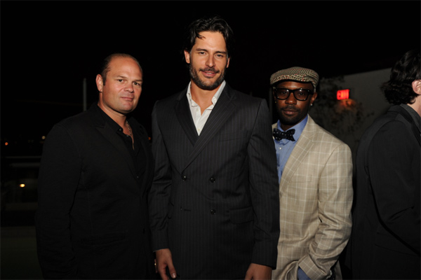 From left: Chris Bauer, Joe Manganiello and...