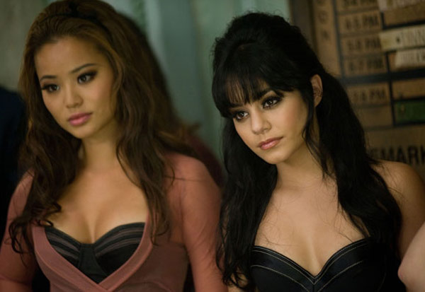Vanessa Hudgens (right) in a scene from the...