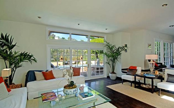A room inside Estella Warren's Beverly Hills...